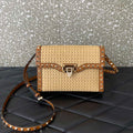 Valentino 03221 VLOGO SIGNATURE Crossbag RAFFIA