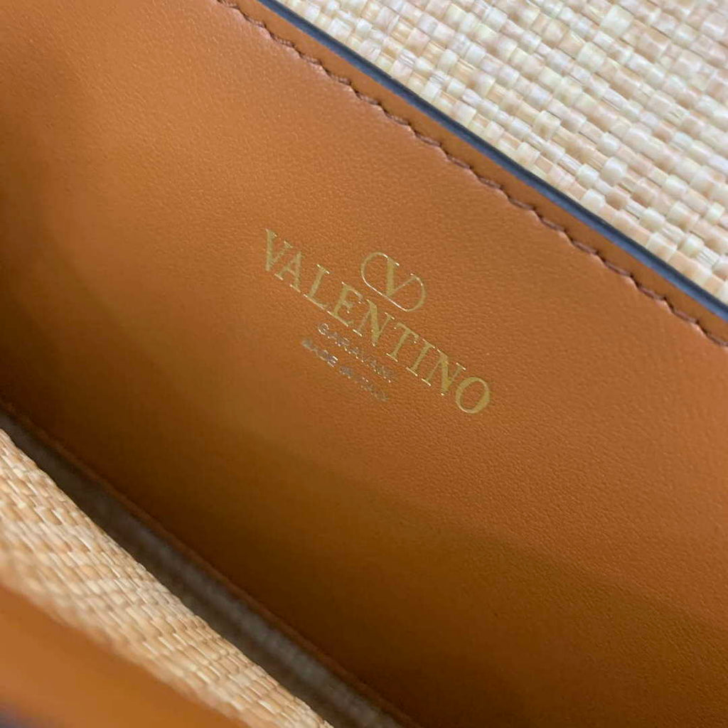 Valentino 03221 VLOGO SIGNATURE Crossbag RAFFIA