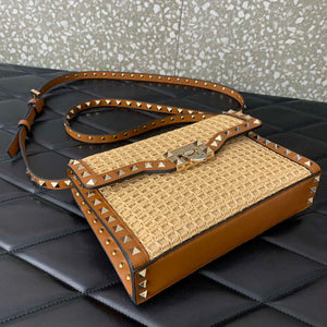 Valentino 03221 VLOGO SIGNATURE Crossbag RAFFIA - Default Title - View 9