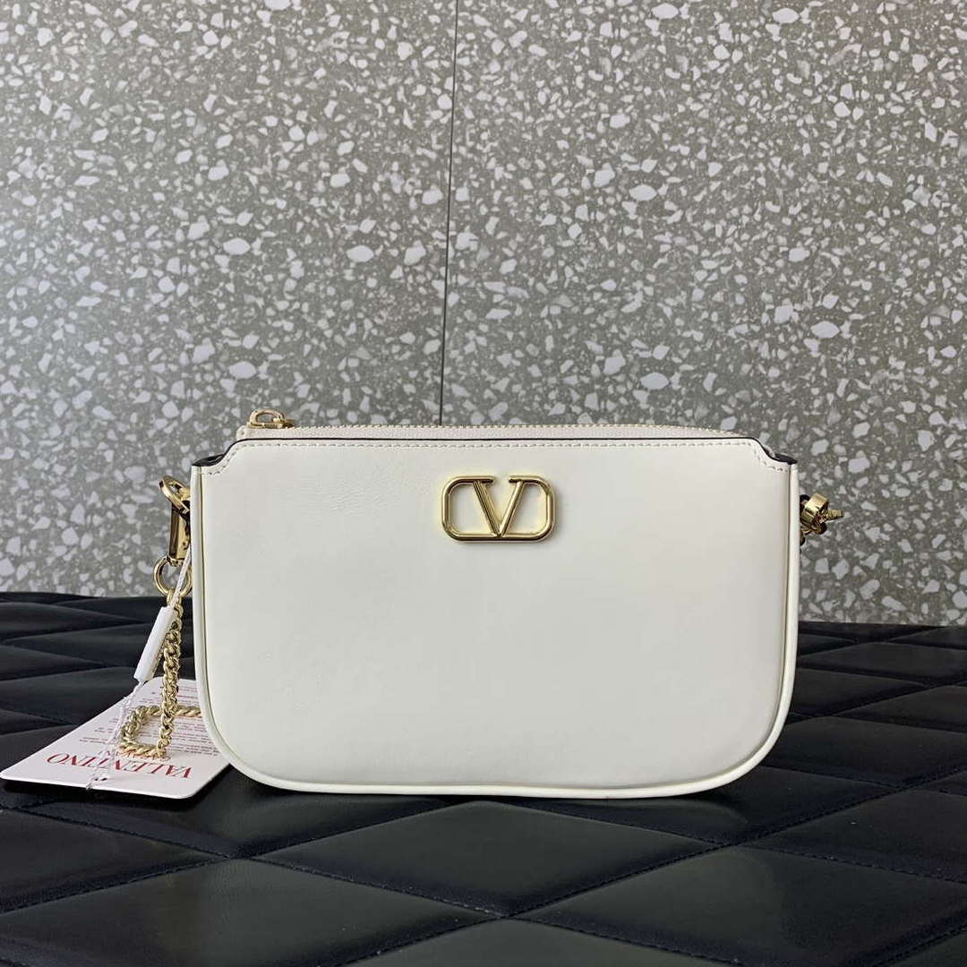 Valentino 079 VLOCO SIGNATURE CALFSKIN LEATHER BAG