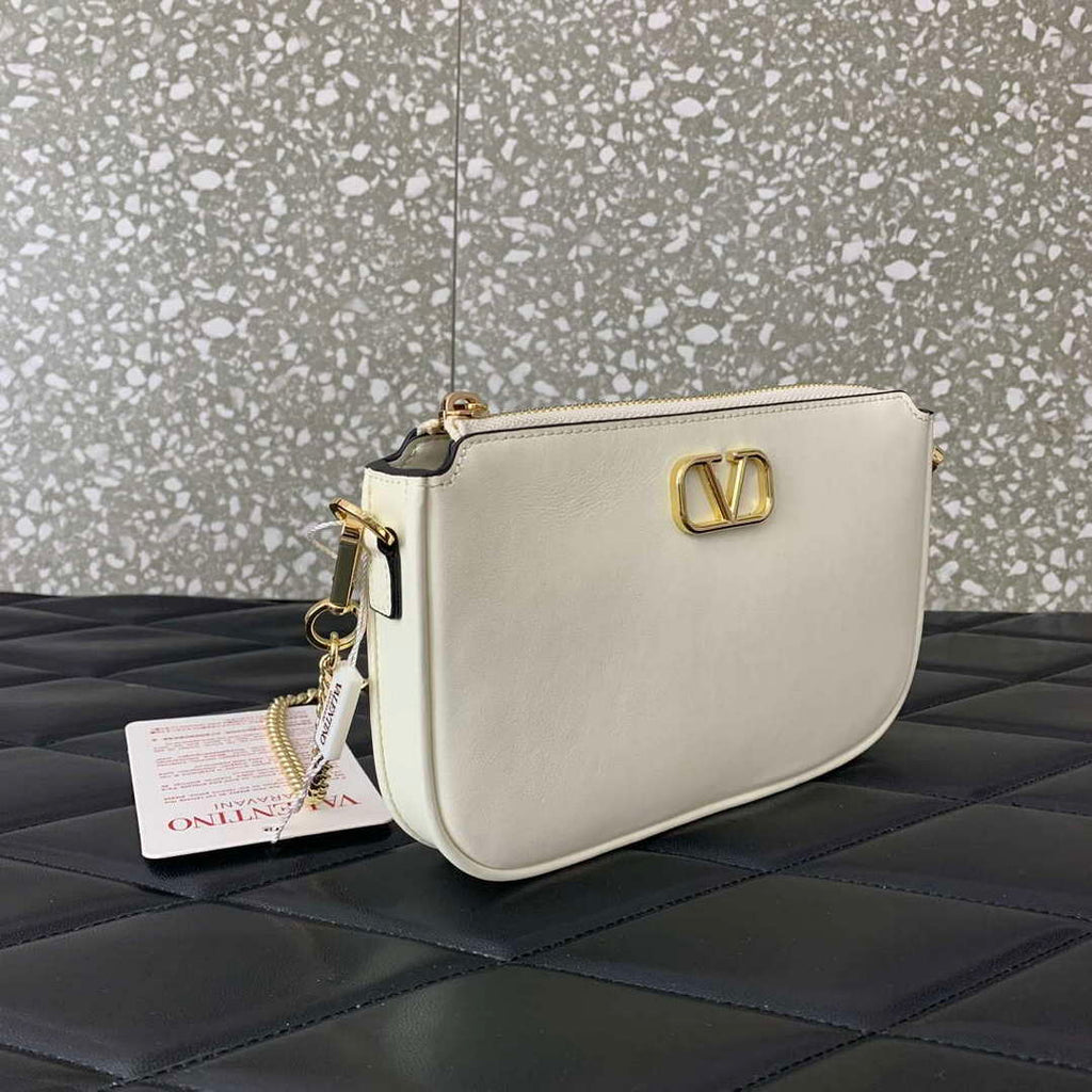 Valentino 079 VLOCO SIGNATURE CALFSKIN LEATHER BAG