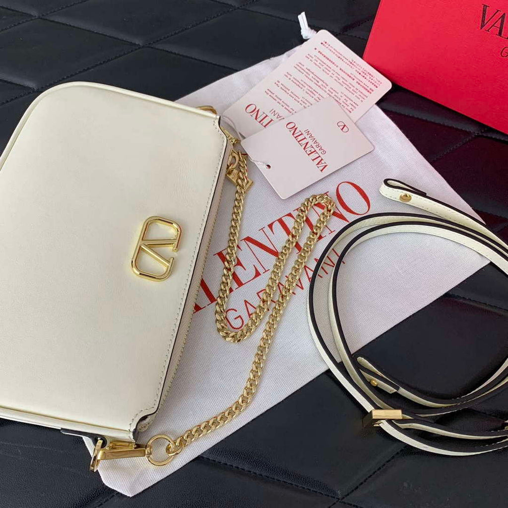 Valentino 079 VLOCO SIGNATURE CALFSKIN LEATHER BAG