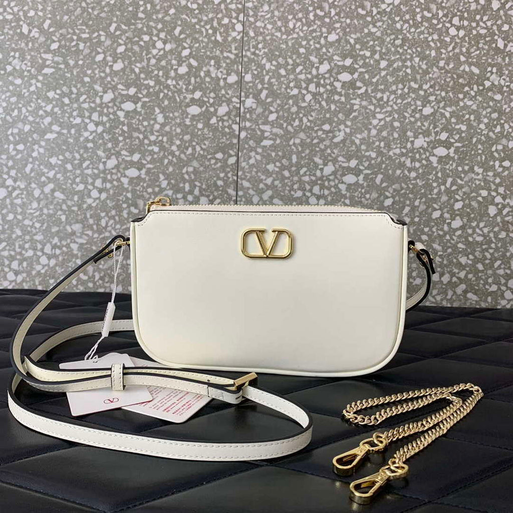 Valentino 079 VLOCO SIGNATURE CALFSKIN LEATHER BAG