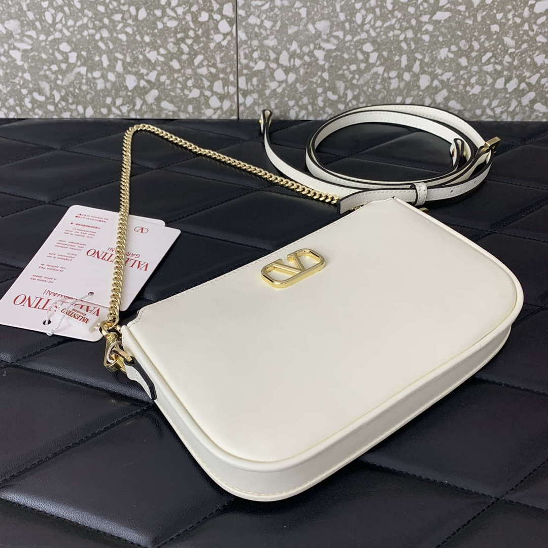 Valentino 079 VLOCO SIGNATURE CALFSKIN LEATHER BAG