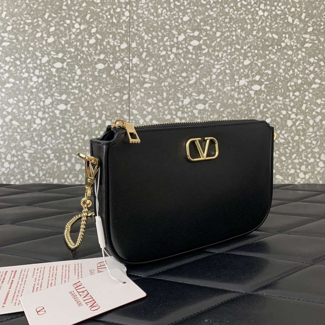 Valentino 079 VLOCO SIGNATURE CALFSKIN LEATHER BAG