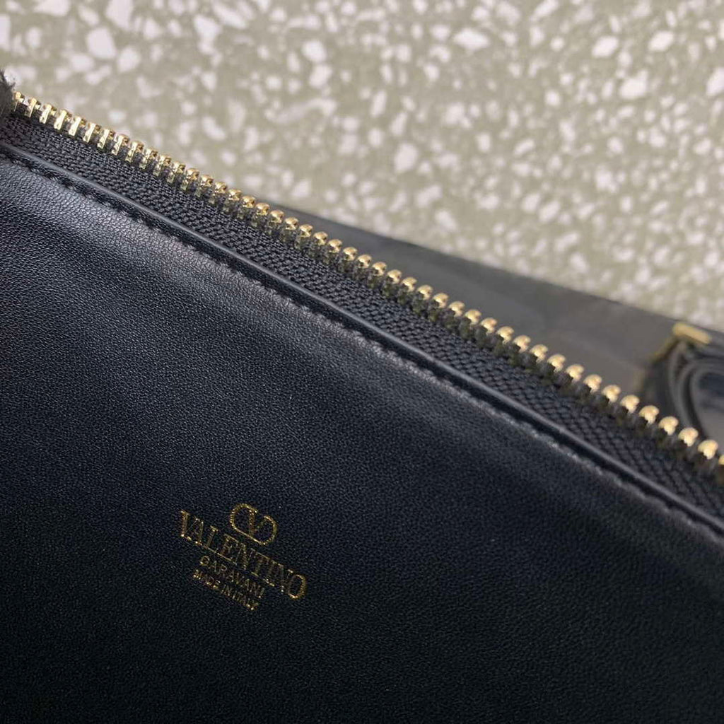 Valentino 079 VLOCO SIGNATURE CALFSKIN LEATHER BAG