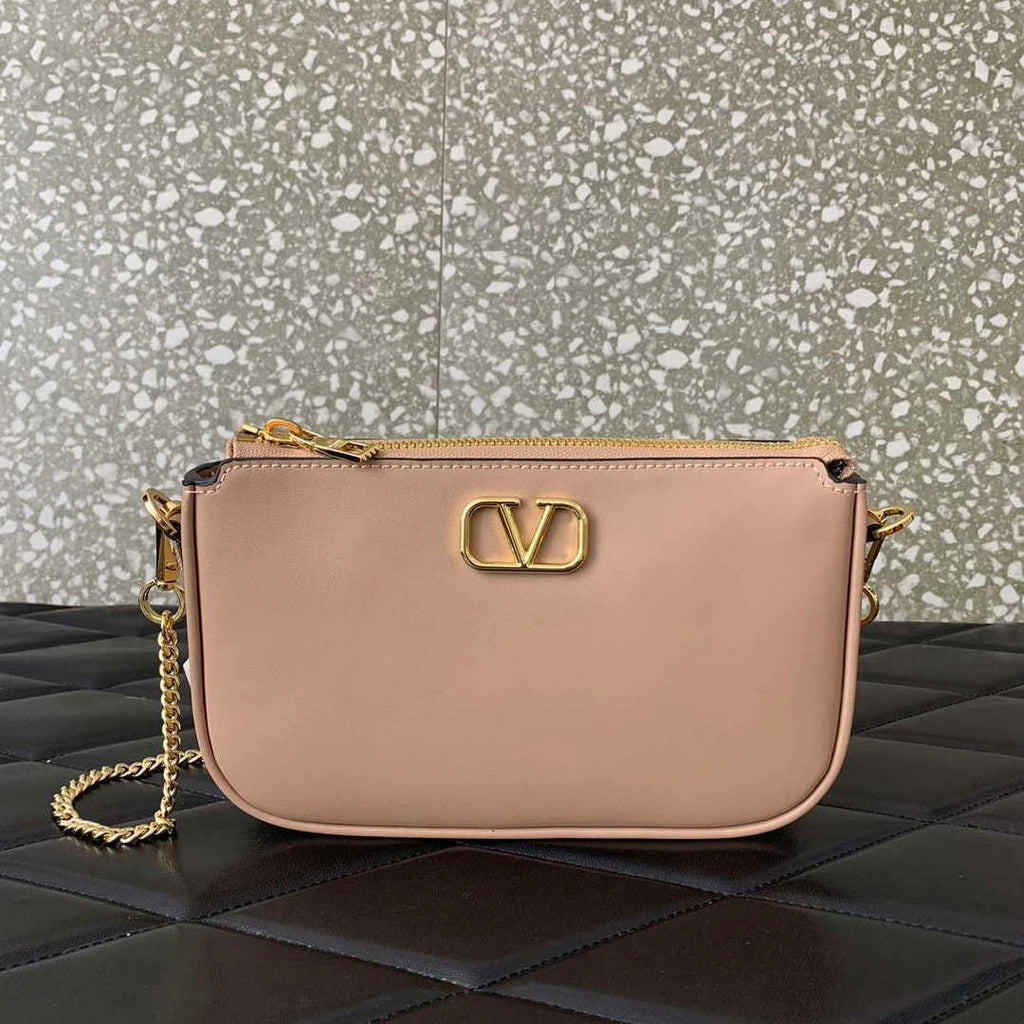 Valentino 079 VLOCO SIGNATURE CALFSKIN LEATHER BAG