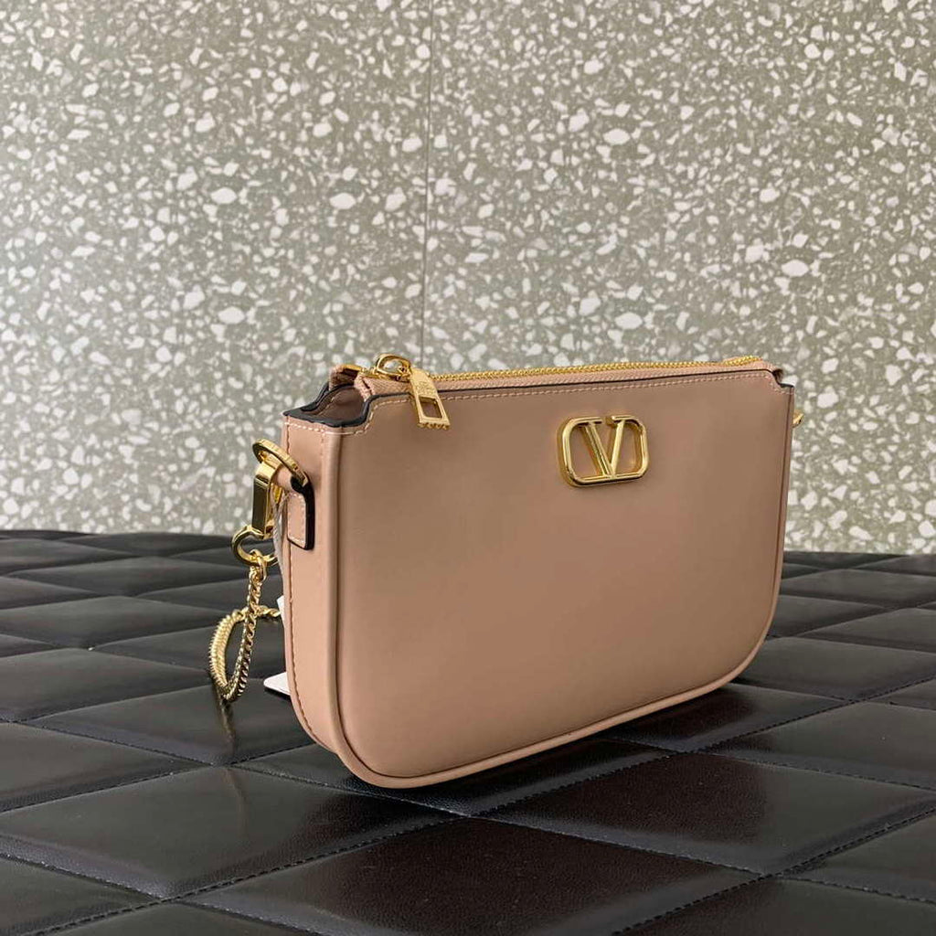 Valentino 079 VLOCO SIGNATURE CALFSKIN LEATHER BAG
