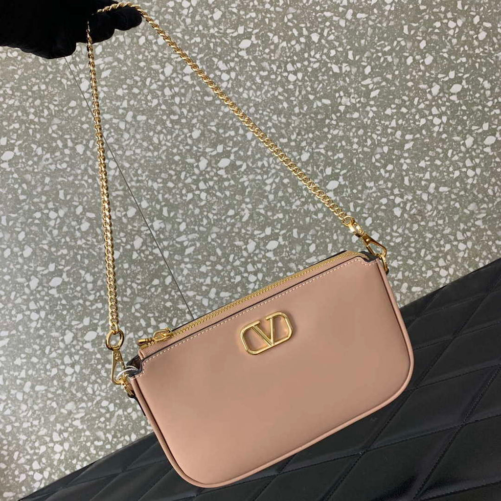 Valentino 079 VLOCO SIGNATURE CALFSKIN LEATHER BAG