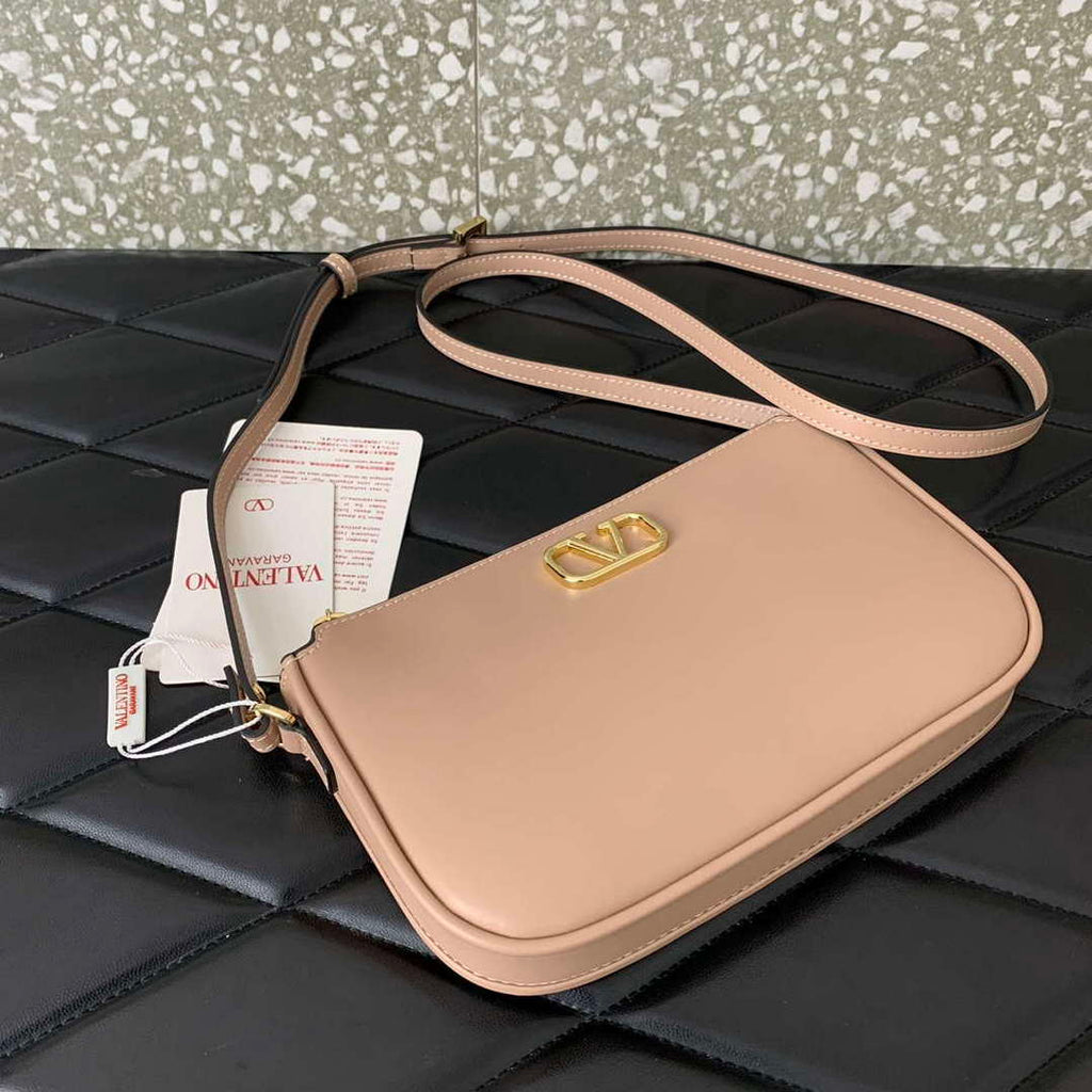 Valentino 079 VLOCO SIGNATURE CALFSKIN LEATHER BAG