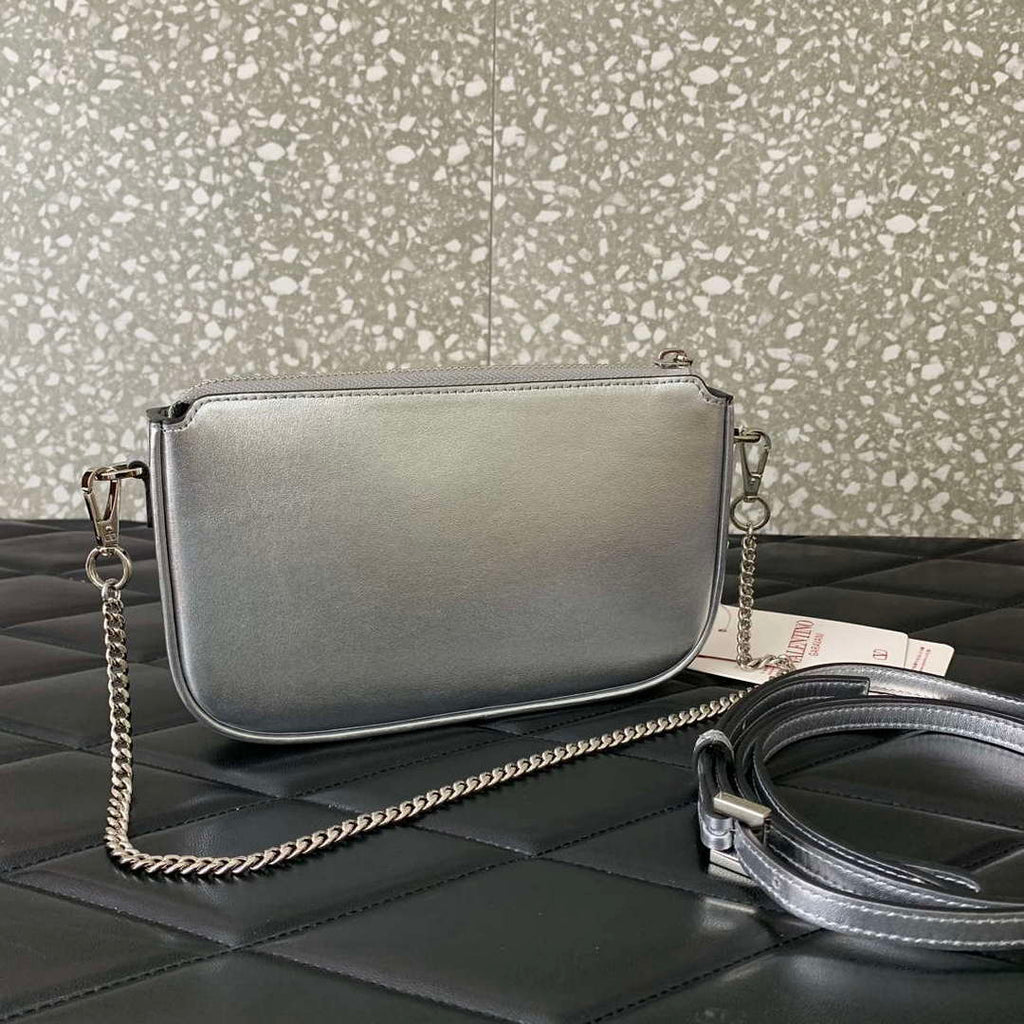 Valentino 079 VLOCO SIGNATURE CALFSKIN LEATHER BAG