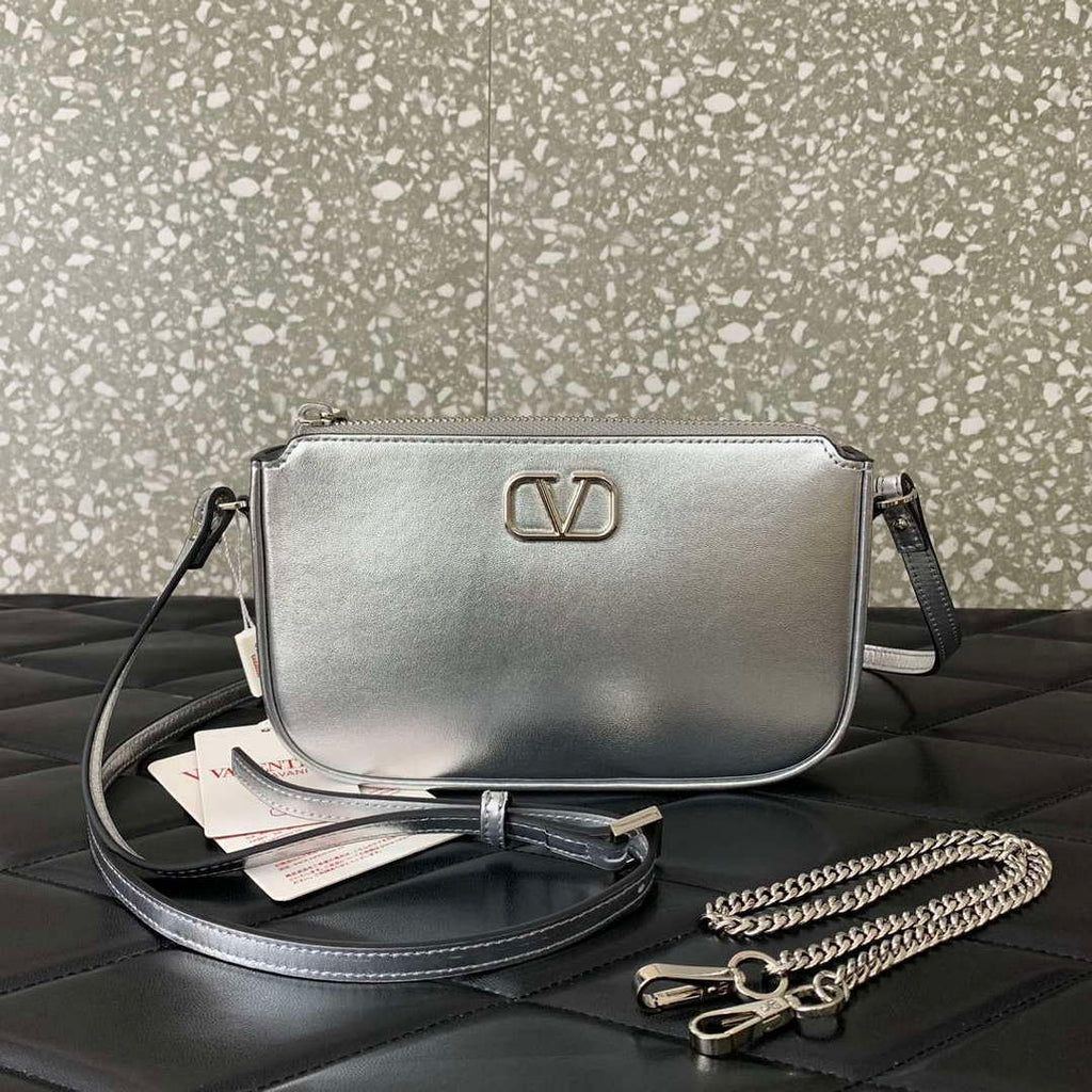 Valentino 079 VLOCO SIGNATURE CALFSKIN LEATHER BAG