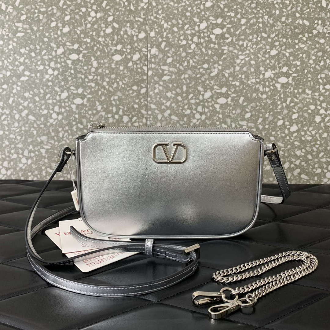 Valentino 079 VLOCO SIGNATURE CALFSKIN LEATHER BAG