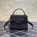 Valentino 1W2B0G97TZA0FO Vsling Mini Handbag With Sparkling Embroidery Black - Default Title - View 1