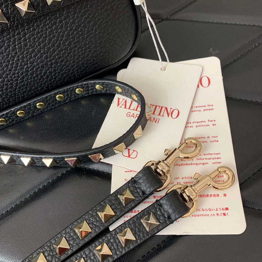 Valentino 3w2p0w07vsh Mini Bag Women Valentino Garavani Black with Black Gold