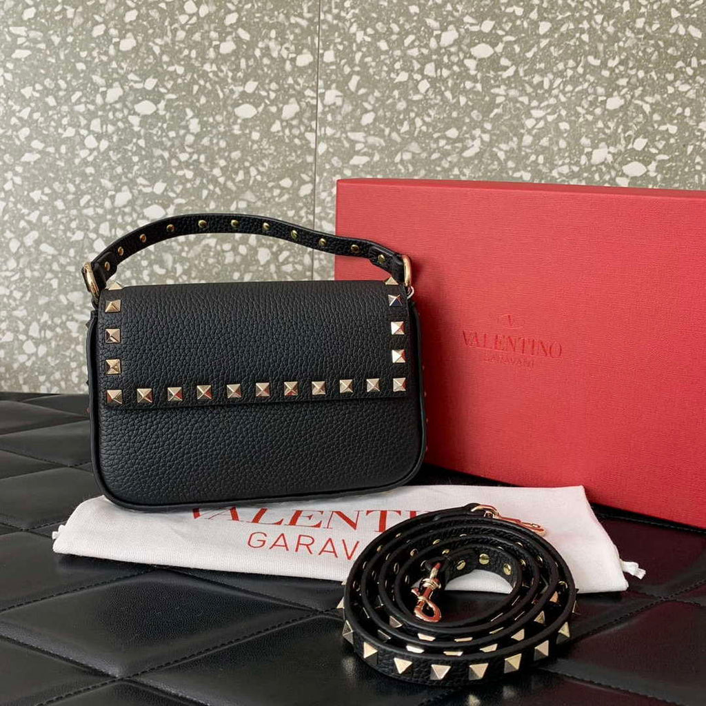 Valentino 3w2p0w07vsh Mini Bag Women Valentino Garavani Black with Black Gold
