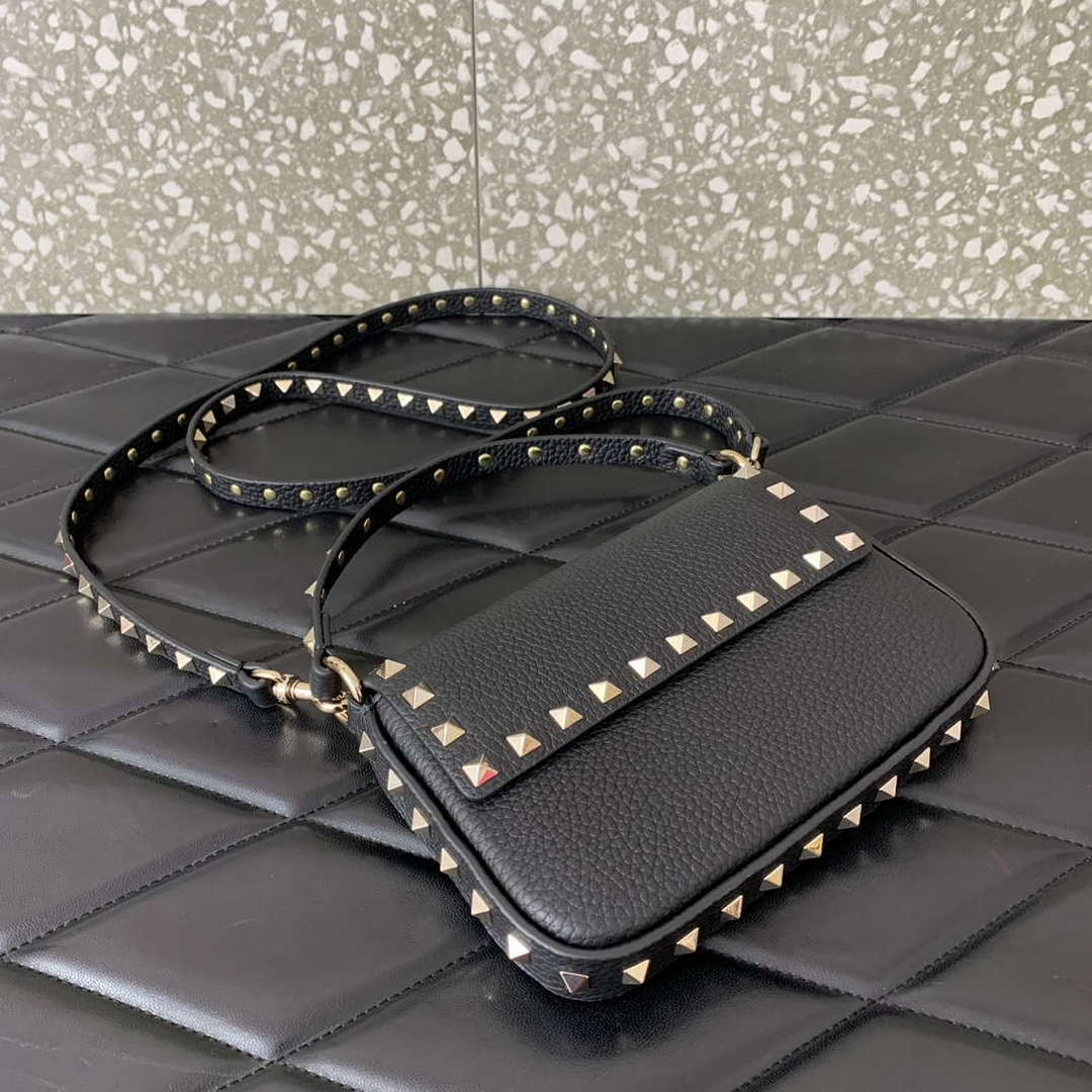 Valentino 3w2p0w07vsh Mini Bag Women Valentino Garavani Black with Black Gold