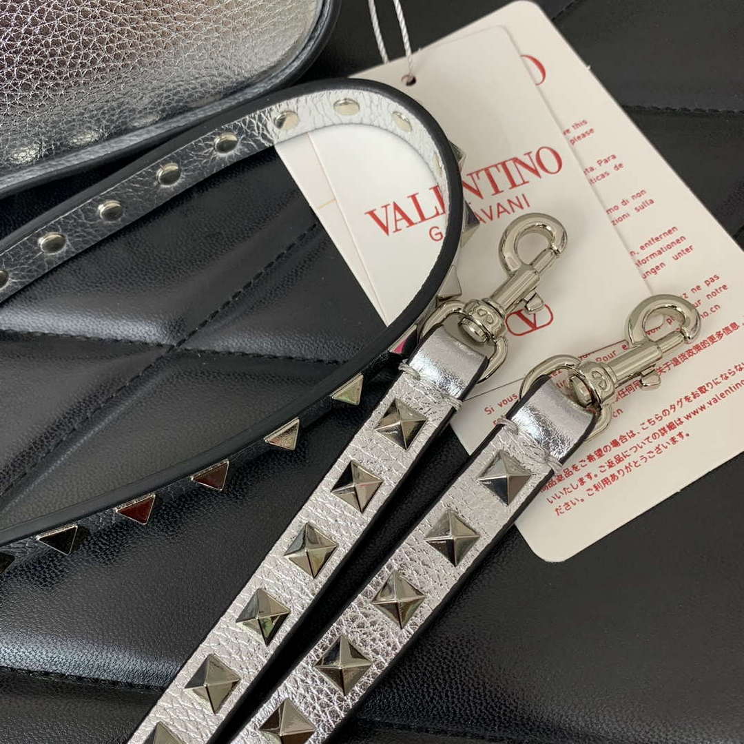 Valentino 3w2p0w07vsh Mini Bag Women Valentino Garavani Silver