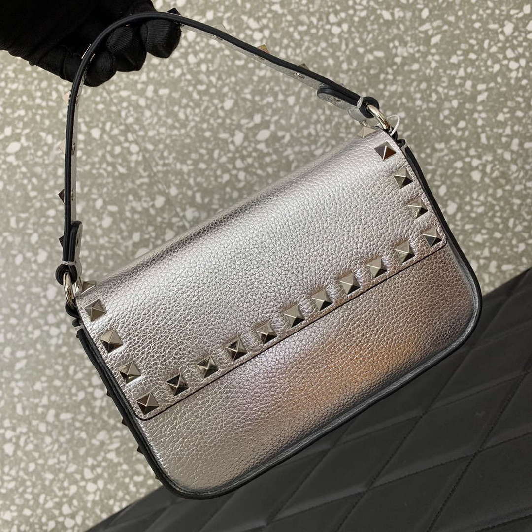 Valentino 3w2p0w07vsh Mini Bag Women Valentino Garavani Silver