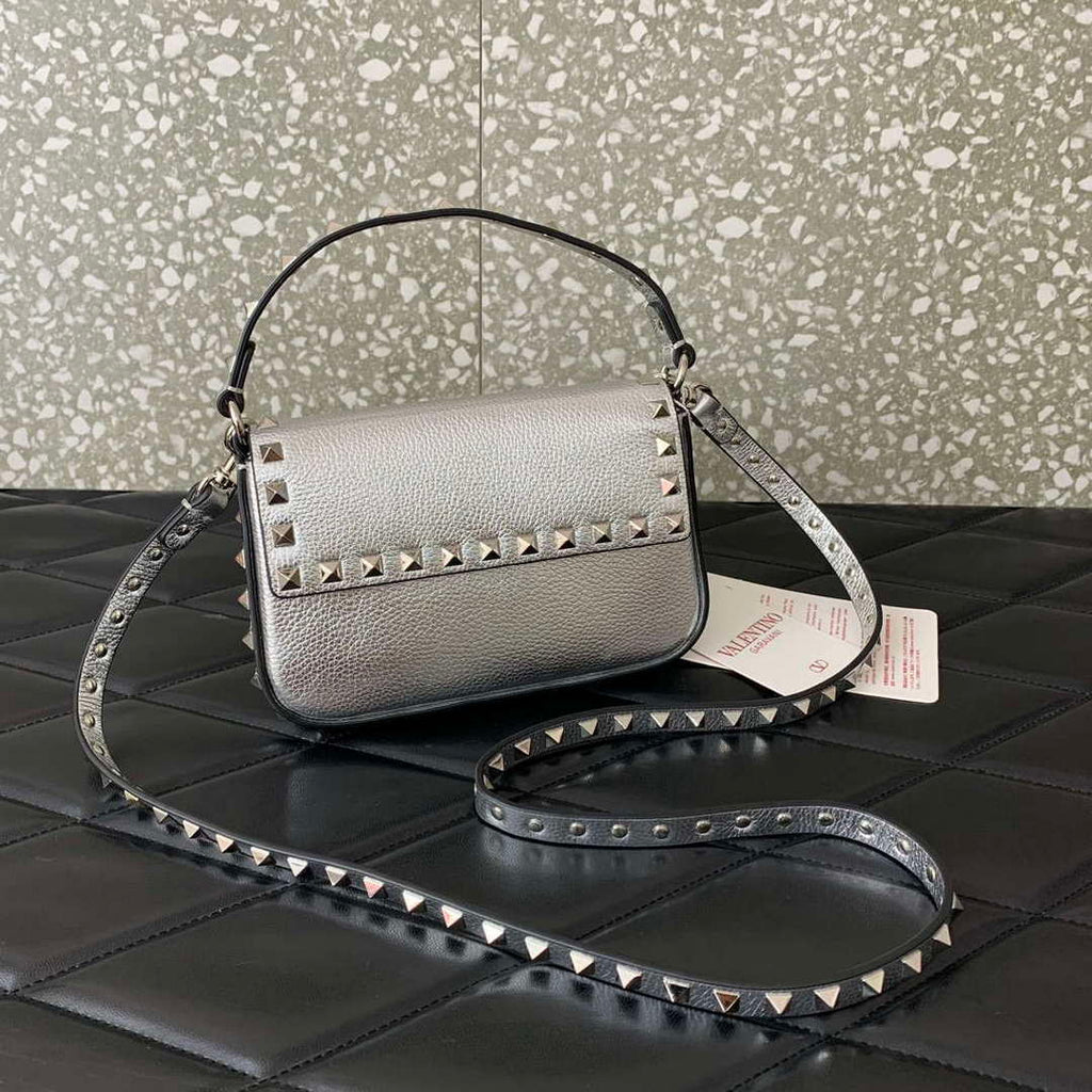 Valentino 3w2p0w07vsh Mini Bag Women Valentino Garavani Silver