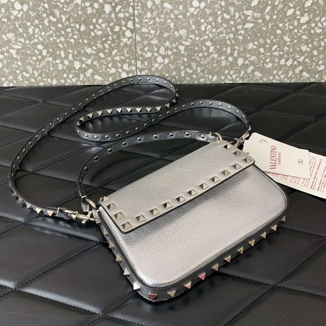 Valentino 3w2p0w07vsh Mini Bag Women Valentino Garavani Silver