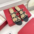 Valentino 3W2S0C49VOD Rockstud Flat Slide Sandal V98829 - US 4=Euro 35 - View 1