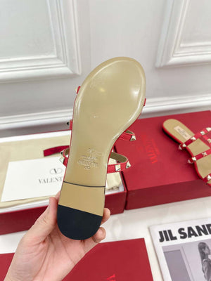 Valentino 3W2S0C49VOD Rockstud Flat Slide Sandal V98834 - US 4=Euro 35 - View 9