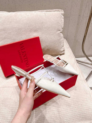 Valentino 4W0S0IZ2ACT Rockstud Wispy Calfskin Mule 20MM V10093 - US 4=Euro 35 - View 6