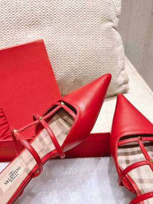 Valentino 4W0S0IZ2ACT Rockstud Wispy Calfskin Mule 20MM V10094 - US 4=Euro 35 - View 8