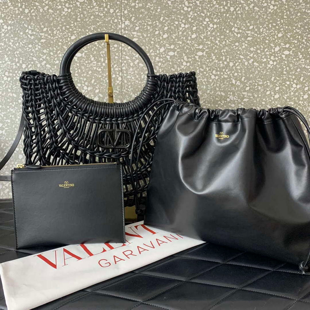 Valentino 4W2B0M97FHM-GH9 Valentino Garavani Tote Bag Black