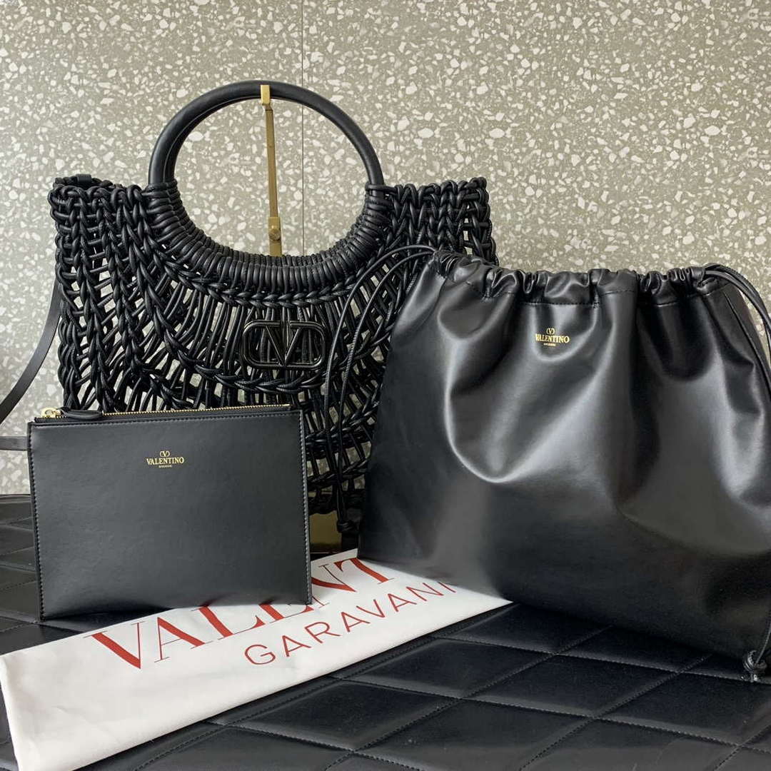 Valentino 4W2B0M97FHM-GH9 Valentino Garavani Tote Bag Black