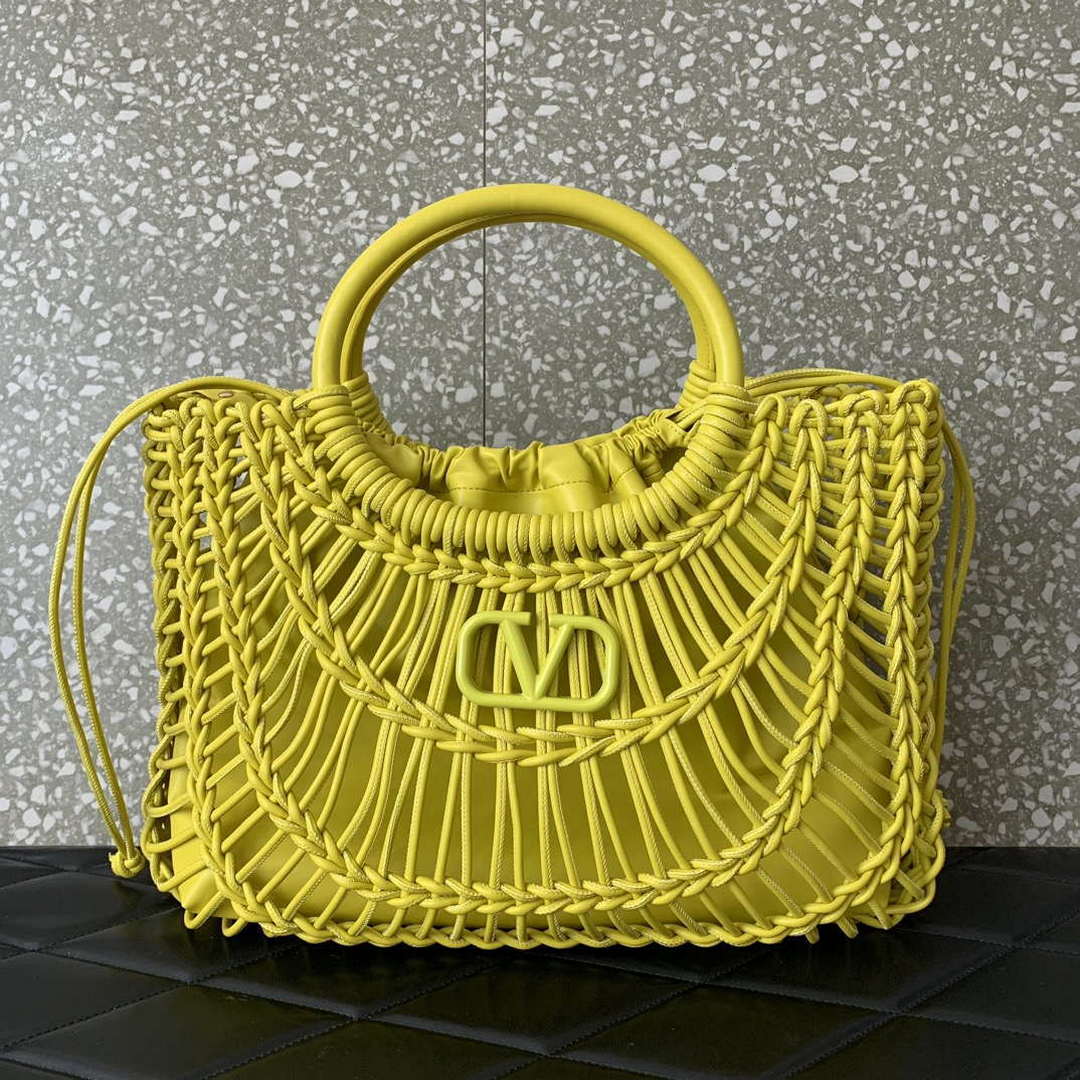 Valentino 4W2B0M97FHM-GH9 Valentino Garavani Tote Bag Yellow - Default Title - View 1