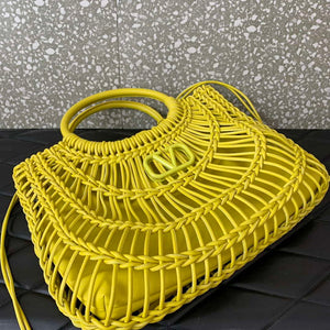 Valentino 4W2B0M97FHM-GH9 Valentino Garavani Tote Bag Yellow - Default Title - View 9