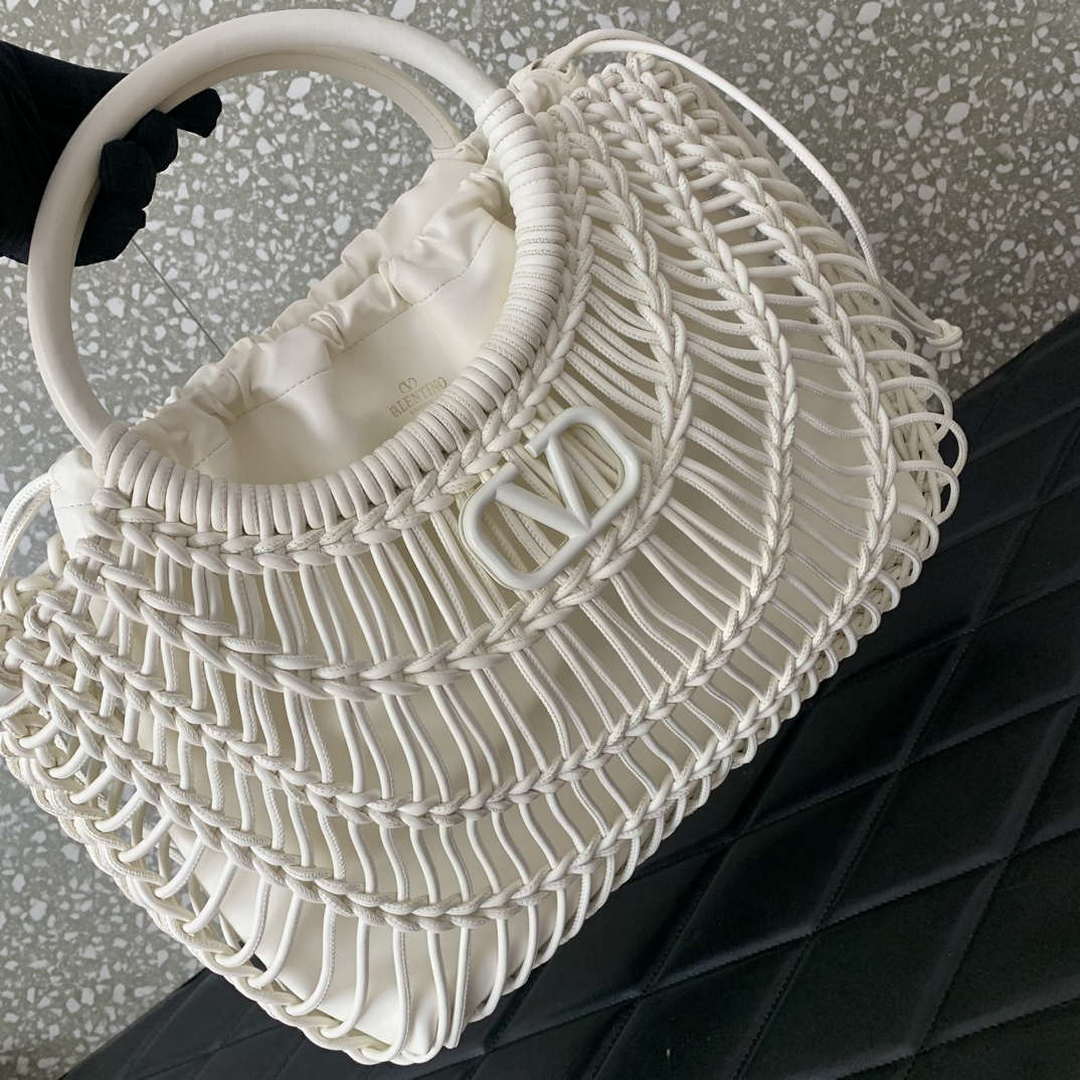 Valentino 4W2B0M97FHM-GH9 Valentino Garavani Tote Bag White
