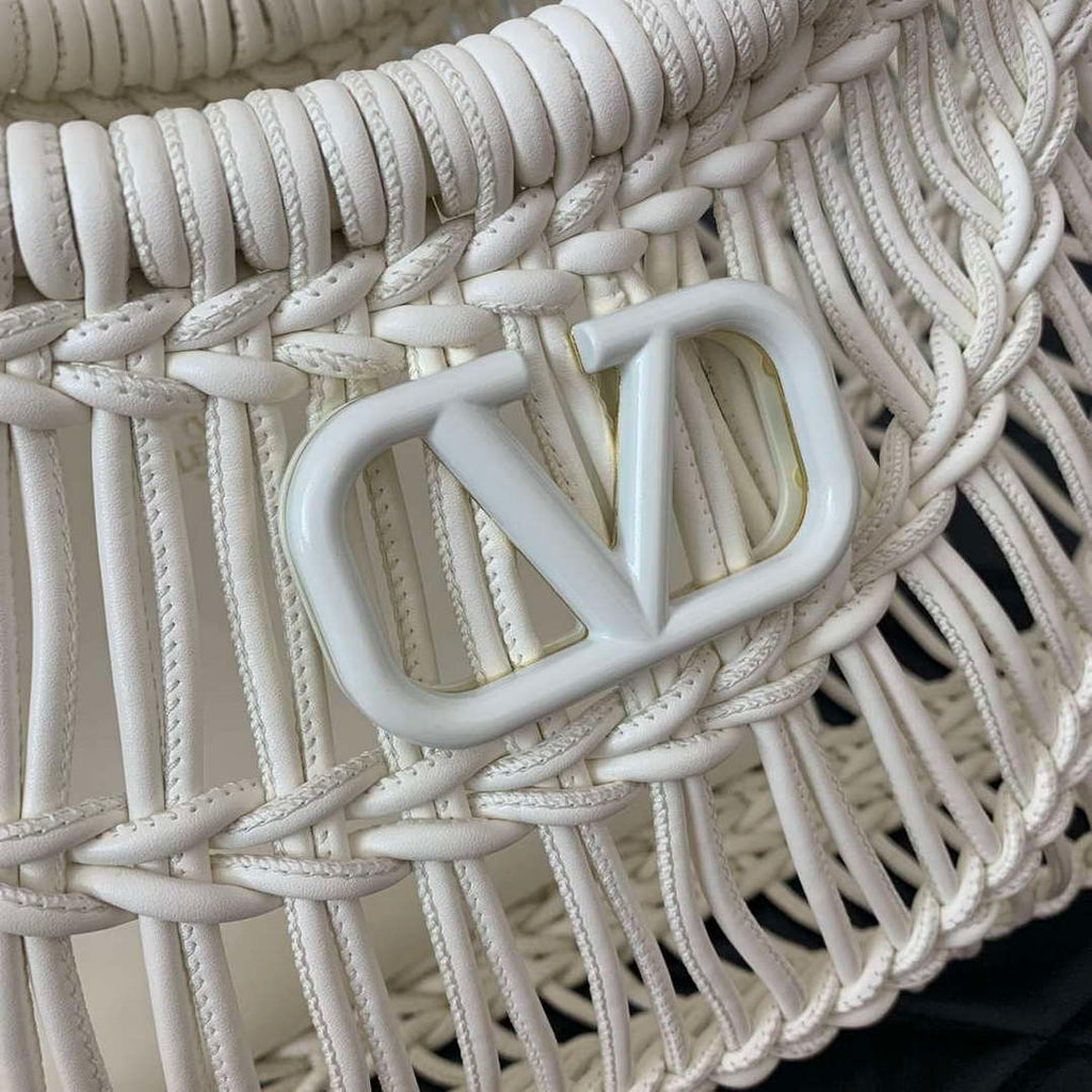 Valentino 4W2B0M97FHM-GH9 Valentino Garavani Tote Bag White