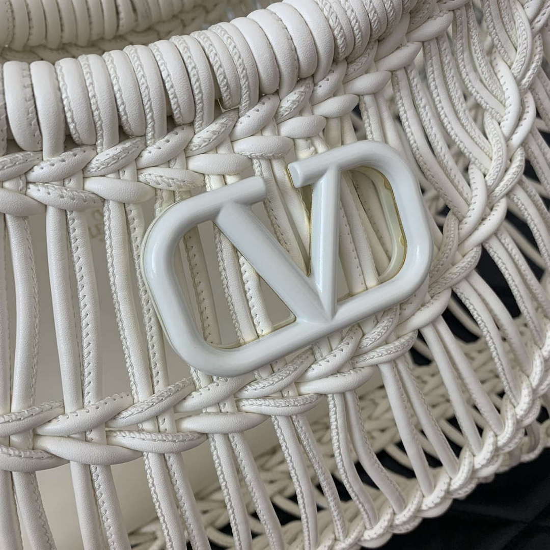 Valentino 4W2B0M97FHM-GH9 Valentino Garavani Tote Bag White