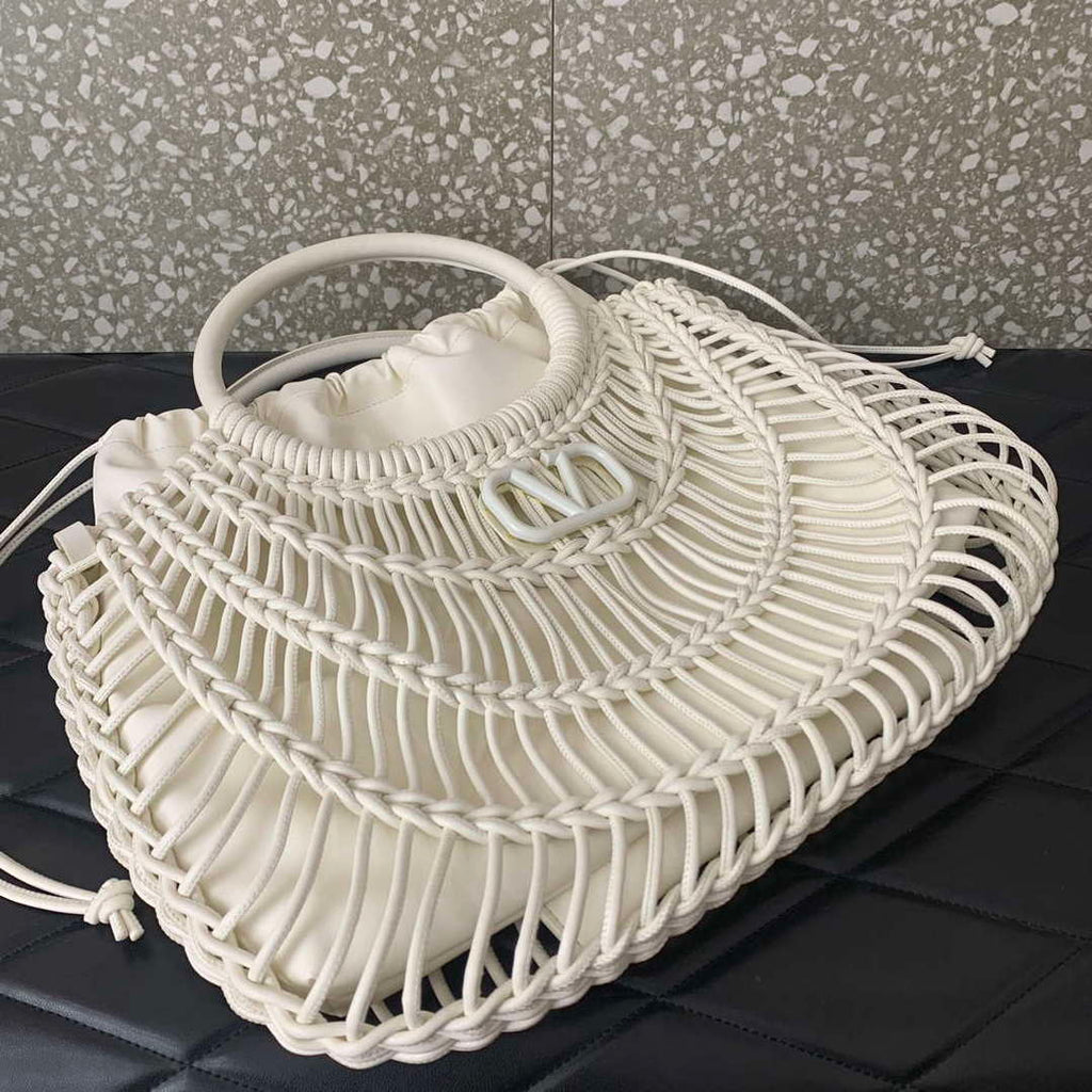 Valentino 4W2B0M97FHM-GH9 Valentino Garavani Tote Bag White