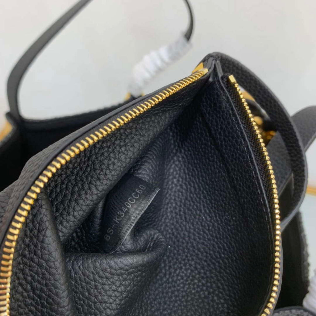 Valentino 5W2B0K39YCE Medium Straw Summer Tote Bag Black