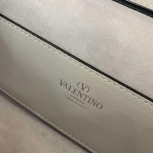 Valentino 5W2B0N86NKG_ZF7 Valentino Garavani Loc¨° Small Embroidered Shoulder Bag Gray - Default Title - View 7