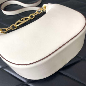 Valentino 6W2P0AK3SNP_I16 Vlogo Signature Mini Hobo Bag In Grainy Calfskin White - Default Title - View 10