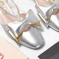 Valentino 6W2S0LB6QLJ_R1U  Bowow Slingback Pumps In Lambskin 45MM V98927
