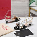 Valentino 6W2S0LB6QLJ_R1U  Bowow Slingback Pumps In Lambskin 45MM V98929
