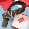 Valentino Belts Designer Valentino Buckle Leisure Belt Wide 7.0CM V00827 - '--Please Select-- - View 1