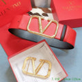 Valentino Belts Designer Valentino Buckle Leisure Belt Wide 7.0CM V00850 - '--Please Select-- - View 1