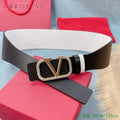 Valentino Belts Designer Valentino Buckle Leisure Belt Wide 7.0CM V00879 - '--Please Select-- - View 1