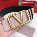 Valentino Belts Designer Valentino Buckle Leisure Belt Wide 7.0CM V00881 - '--Please Select-- - View 1