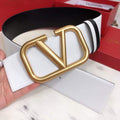Valentino Belts Designer Valentino Buckle Leisure Belt Wide 7.0CM V00886 - '--Please Select-- - View 1
