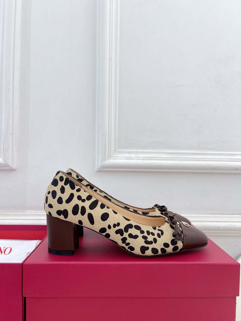 Valentino Fashion Mary-Jane Pumps Shoes 60MM V52905