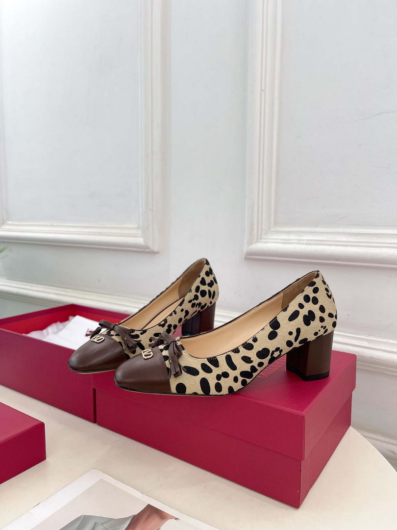 Valentino Fashion Mary-Jane Pumps Shoes 60MM V52905