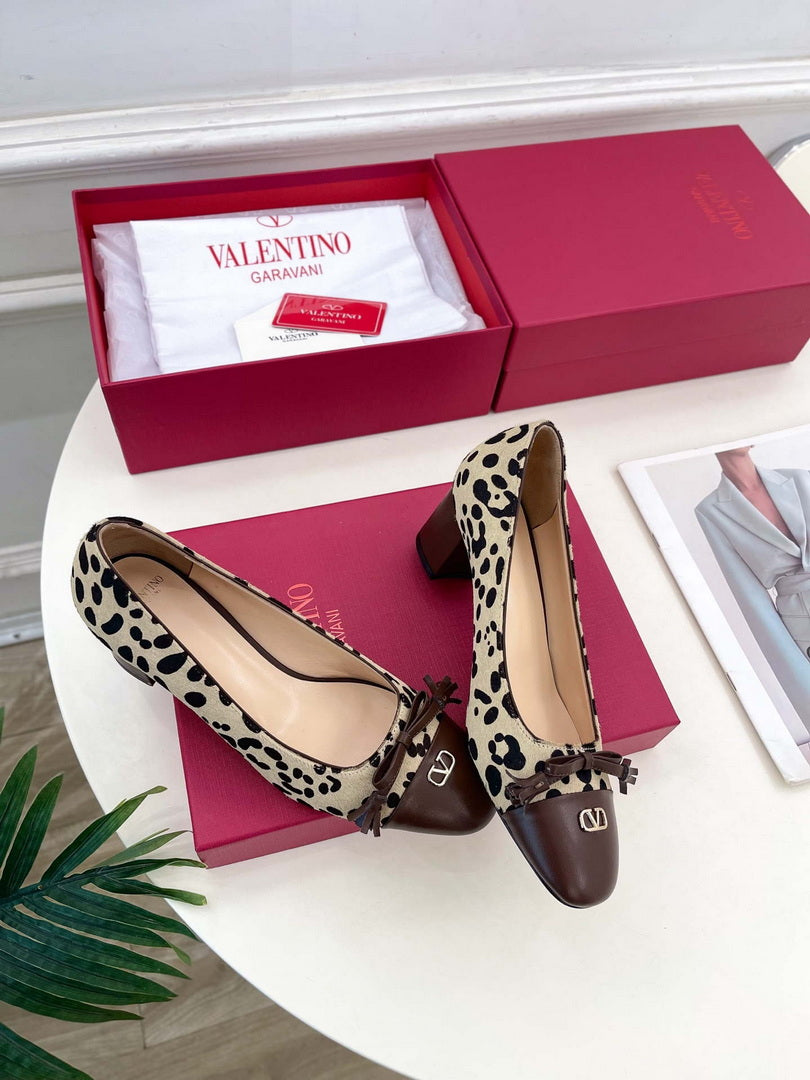 Valentino Fashion Mary-Jane Pumps Shoes 60MM V52905